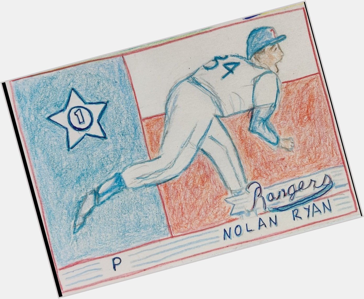 Happy 75th Birthday Nolan Ryan.

From our card series we have our 1991 Topps offering. 