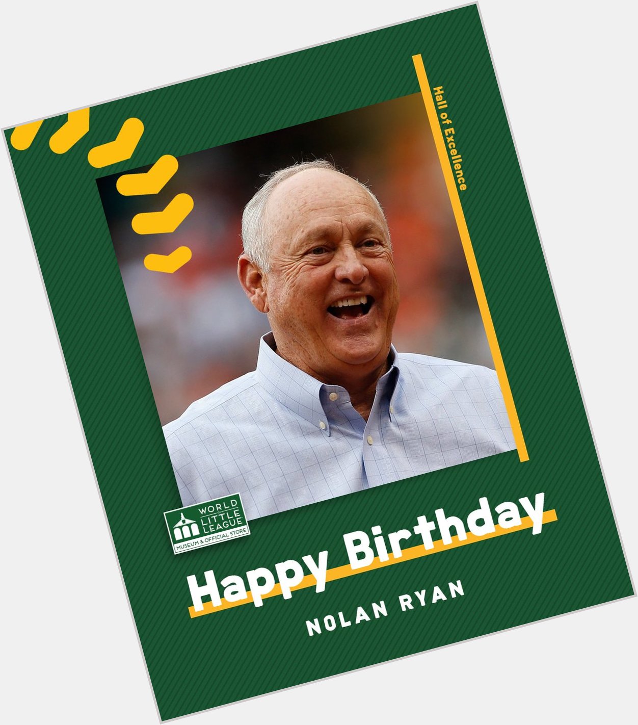 Wishing a happy 76th birthday to Nolan Ryan! 