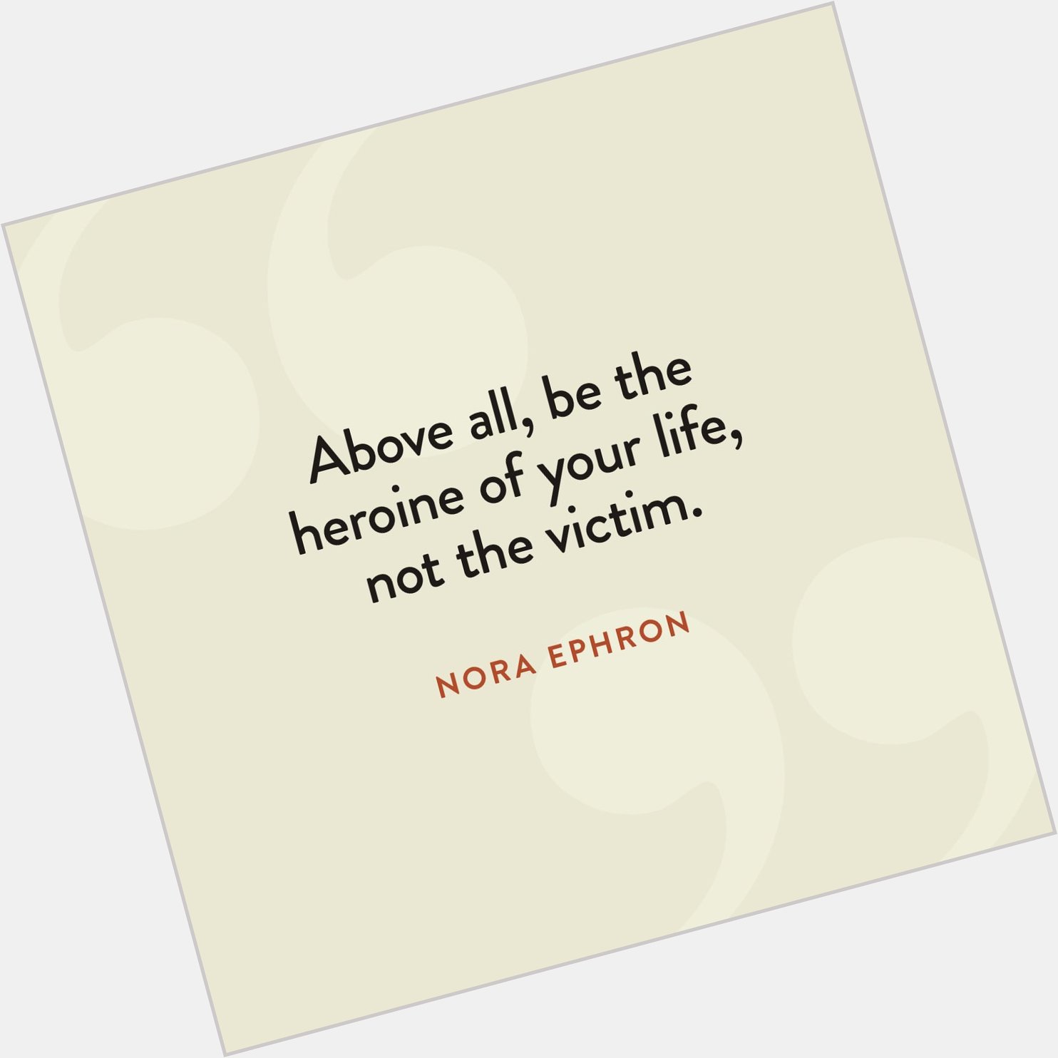 Happy birthday to Nora Ephron, who was born on this day in 1941!  