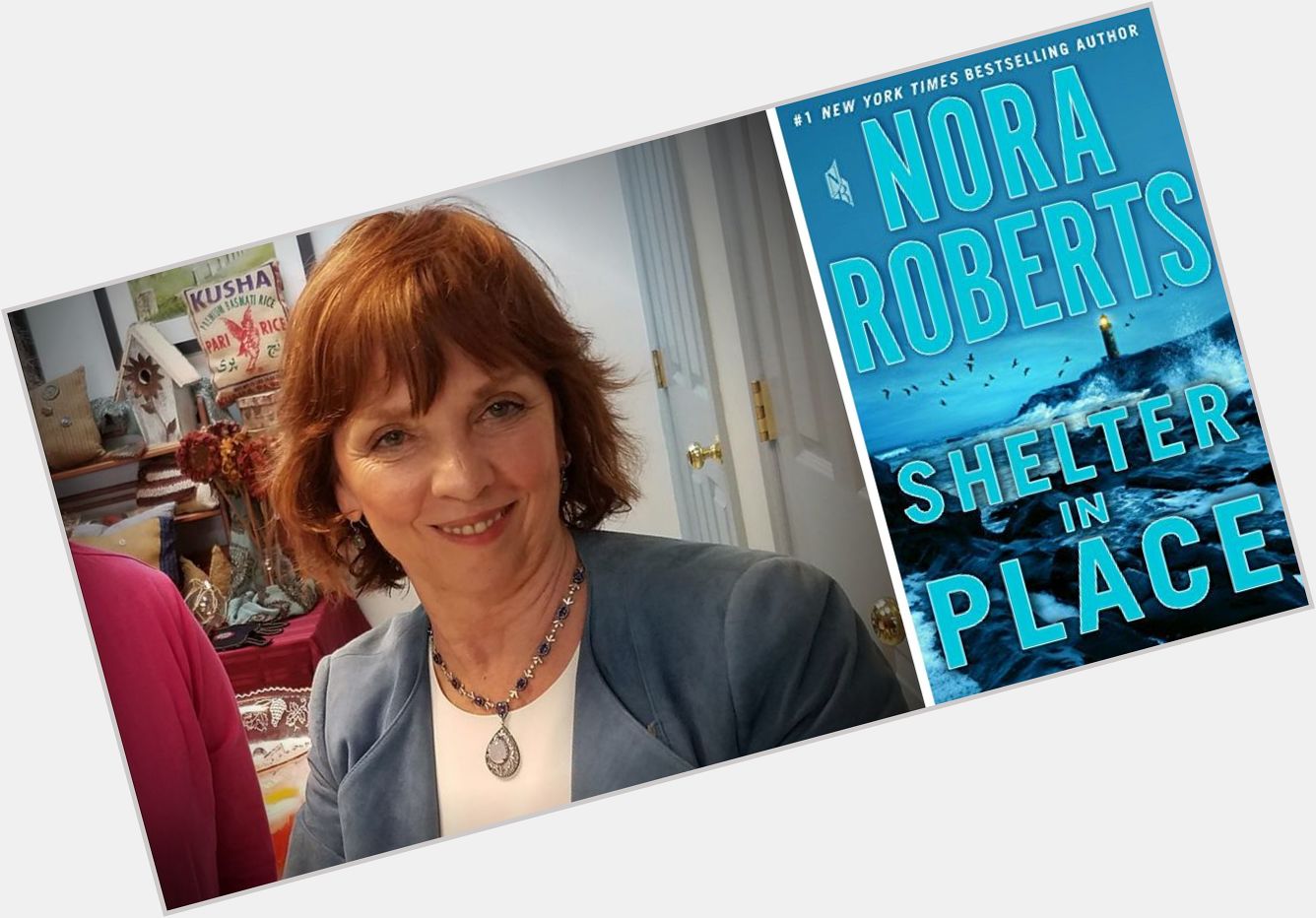 Happy Birthday Nora Roberts (aka J.D. Robb). We like your mysteries and your romances! 