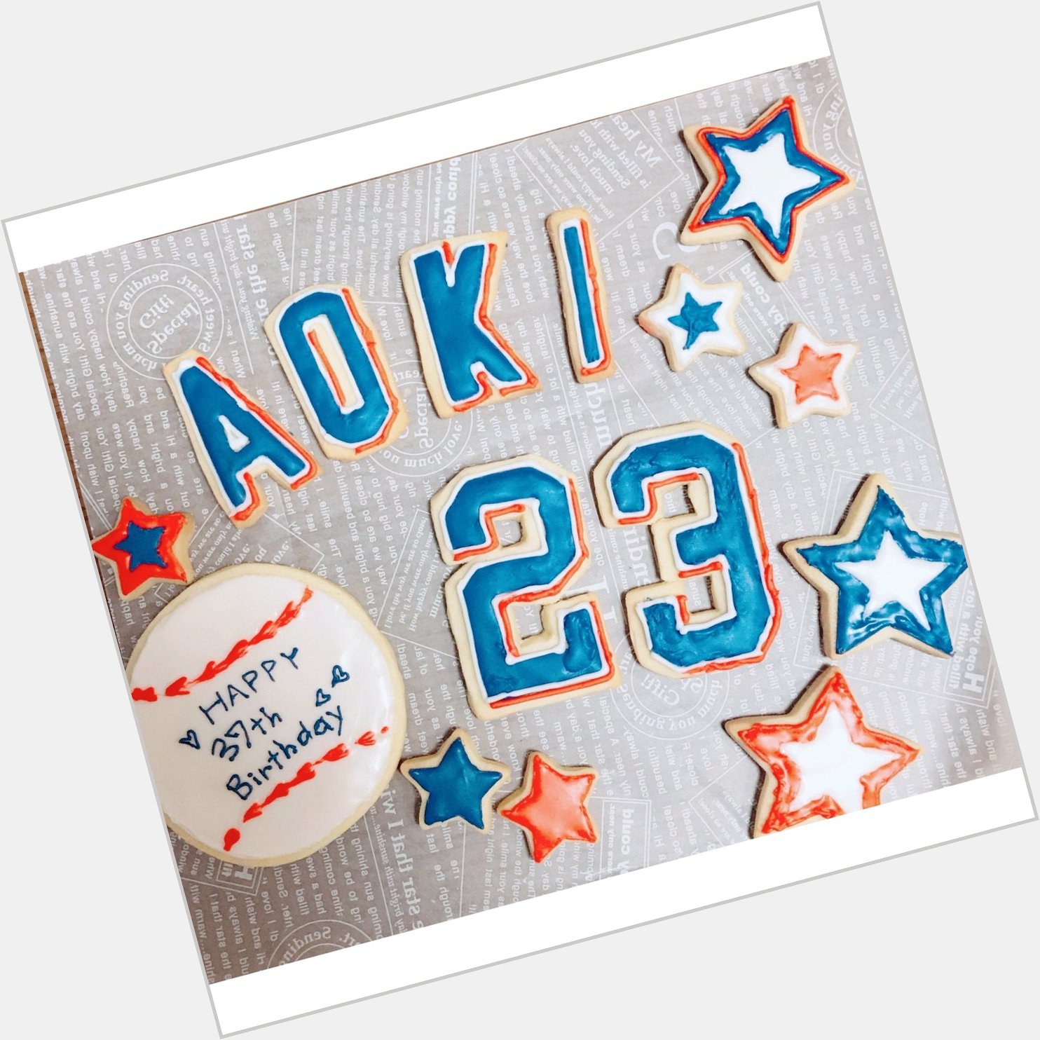 HAPPY 37th Birthday My hero, Norichika Aoki  37                                