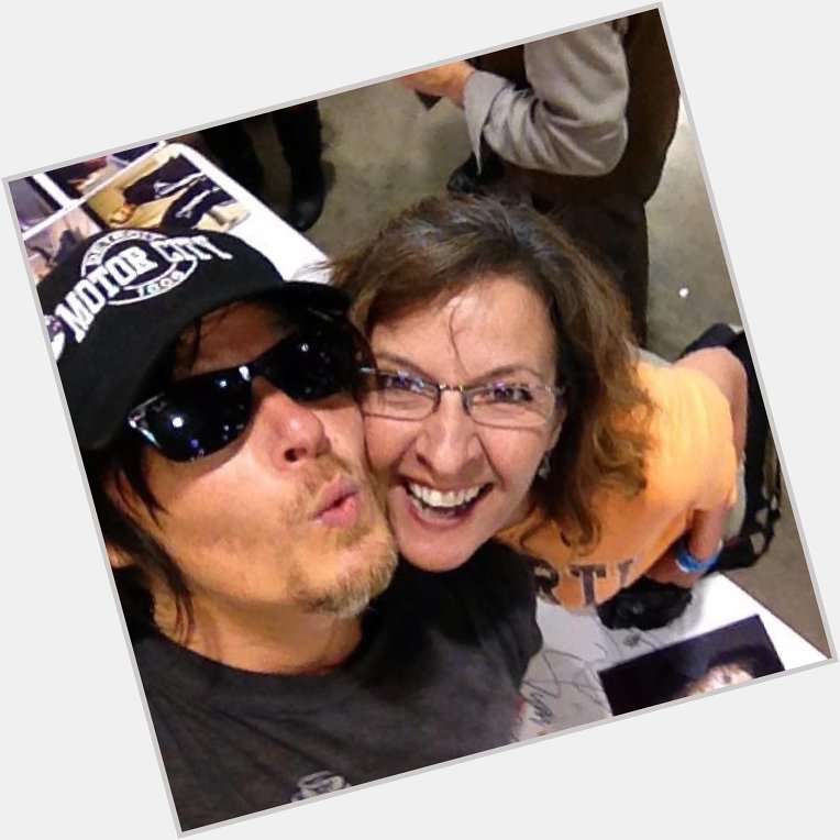 Happy Birthday to Norman Reedus! I m so lucky to have met him! Twice! 