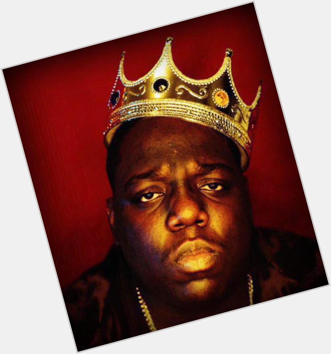 Happy bday to the Notorious B.I.G had the the craziest bars & smoothest flow EVER we were robbed of a great 