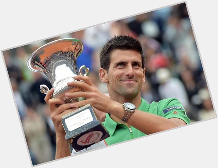 Serbian tennis star, Novak Djokovic was born 22 May, 1987. Happy Birthday 