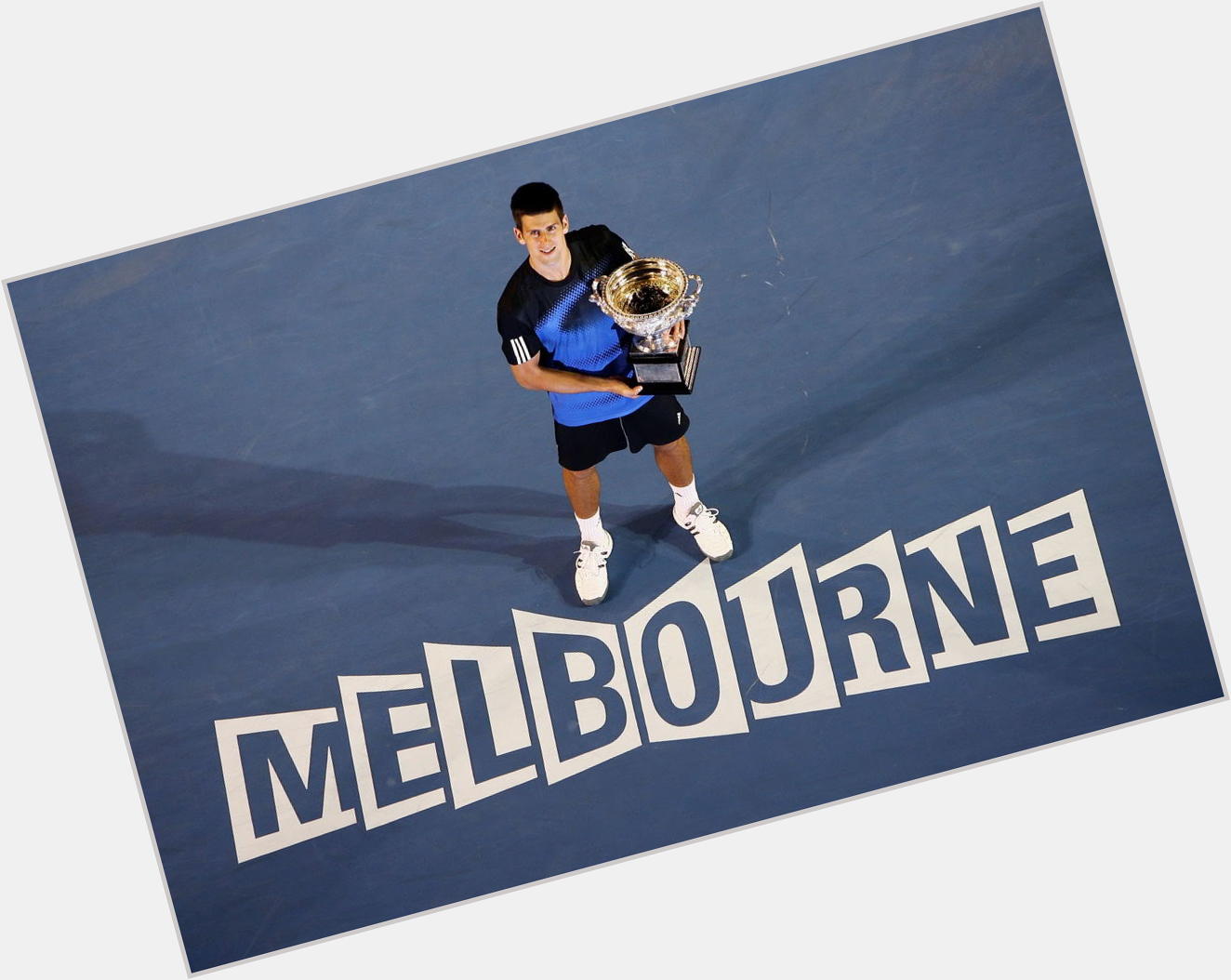 Happy 30th Birthday to Novak Djokovic, Australian Open 2008. 