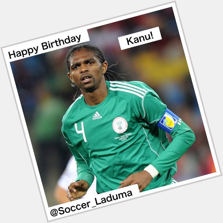 Join us in wishing Nigerian legend Nwankwo Kanu a very Happy Birthday. We hope you have a fantastic day 