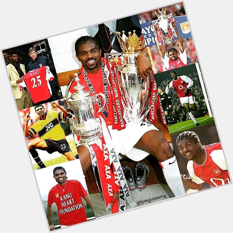 Happy 39th Birthday, Nwankwo Kanu [ Ranked 13 out of 50 Arsenal Greatest Players. 