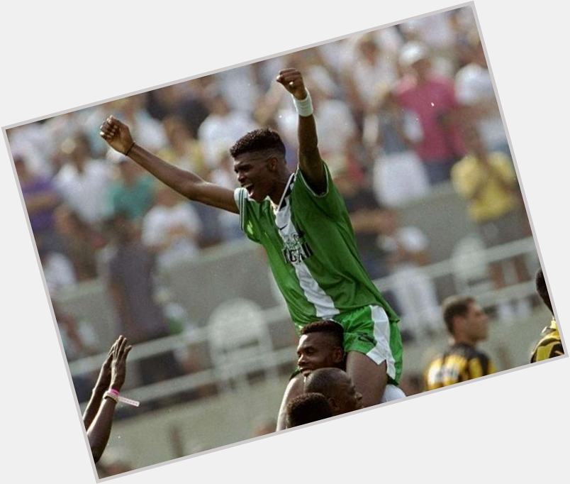 Super Eagles legend, Nwankwo Kanu.    What is your favourite memory of \"Papilo\"?
Happy birthday BOSS 