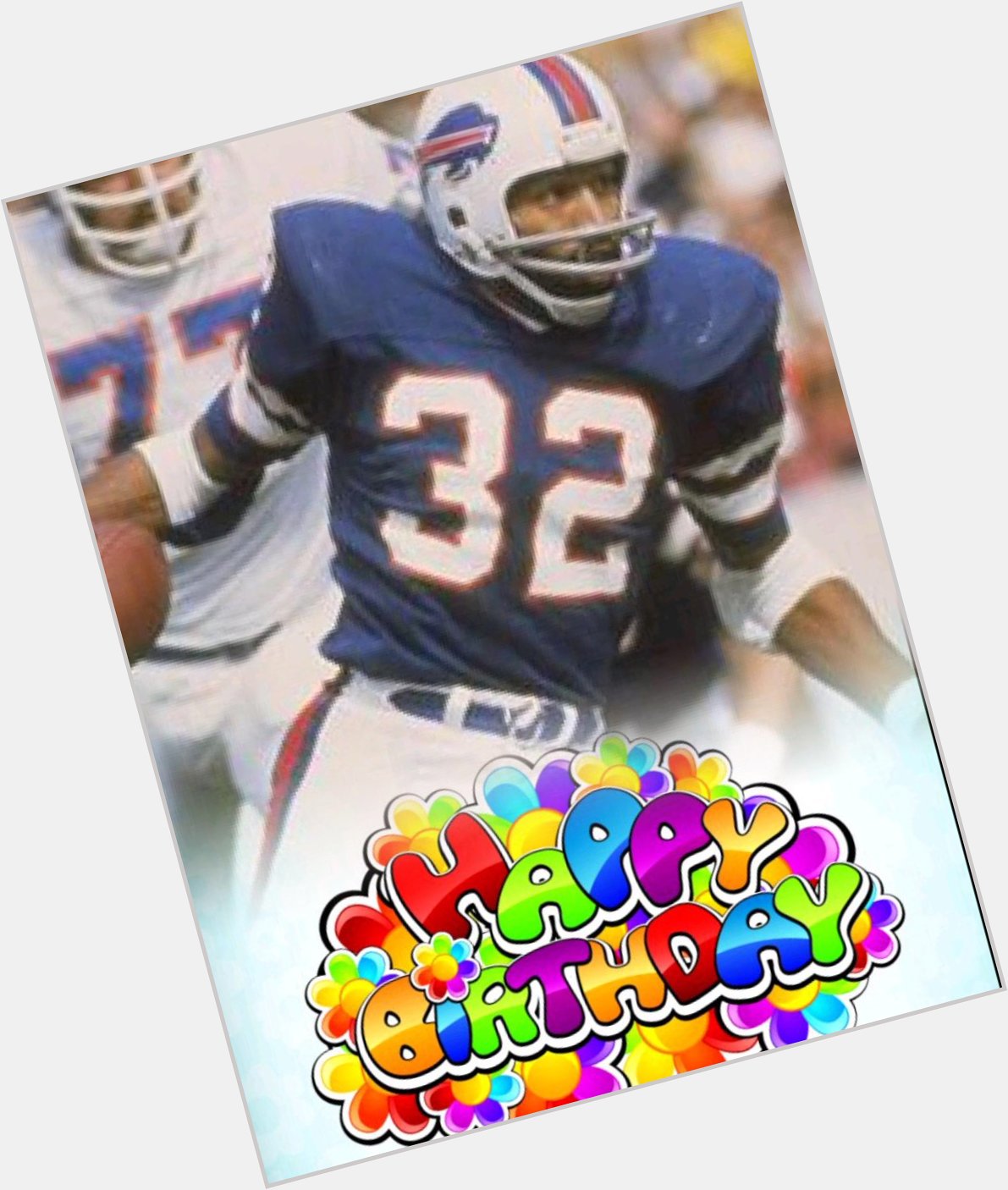 Happy Birthday to O.J. Simpson! Six pro bowls, four time NFL rushing champion, NFL MVP, and a HOFer! 