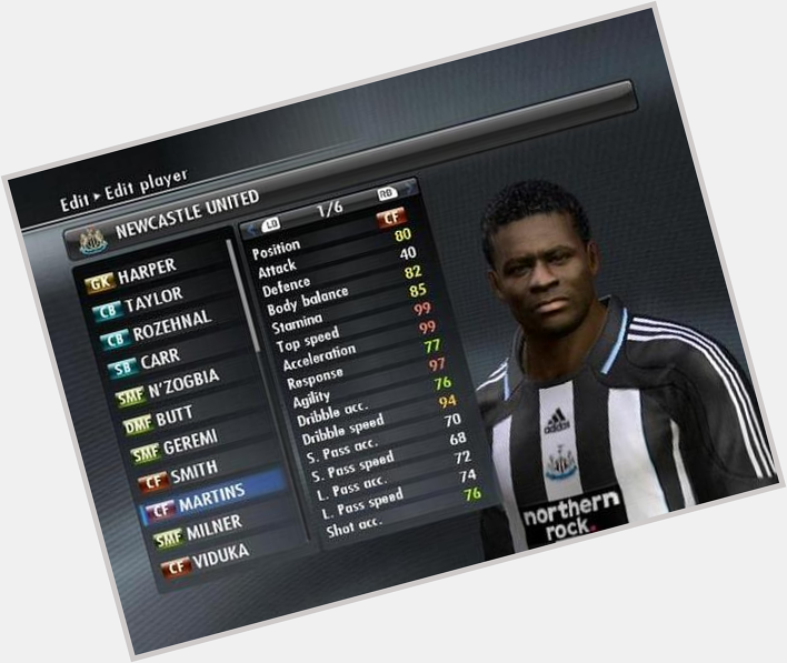 Happy 31st Birthday Obafemi Martins!

Who remembers when he was ridiculously quick on Pro Evolution Soccer... 