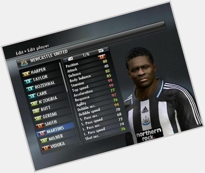  This man used to do absolute BITS back in the day on Pro Evo

Happy Birthday to Obafemi Martins! 