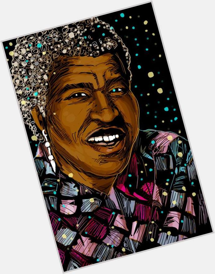 Two of my favorite portraits I\ve done of the amazing OCTAVIA E. BUTLER. Happy Birthday, Wild Seed! Rest In Power. 