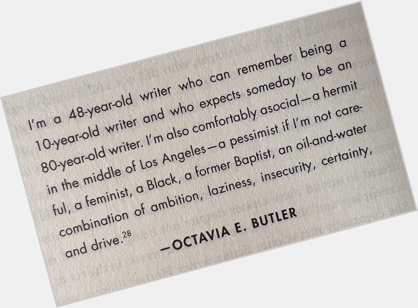 Happy birthday, Octavia E. Butler! You would ve turned 75 years old today! 