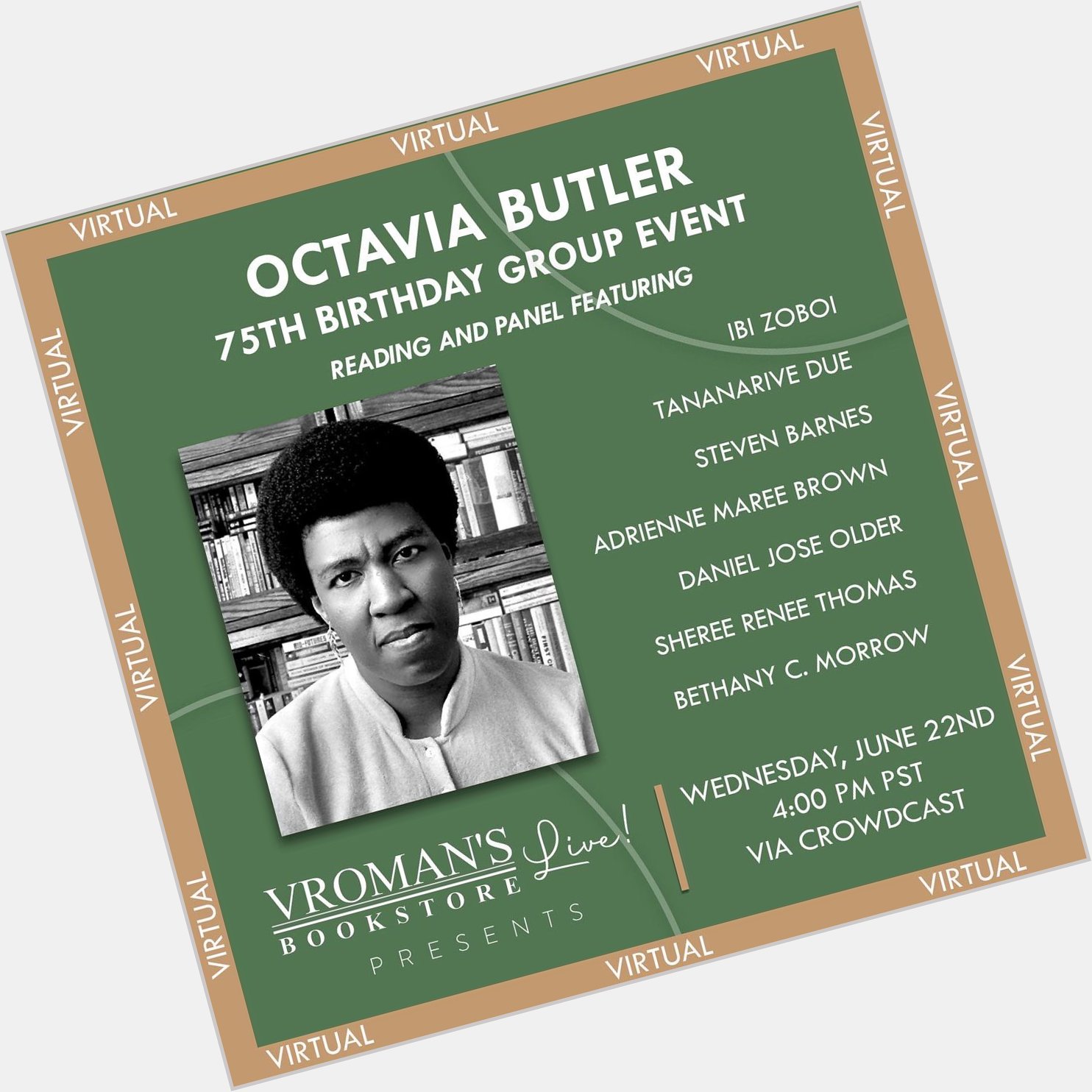 Happy birthday, Octavia E. Butler 