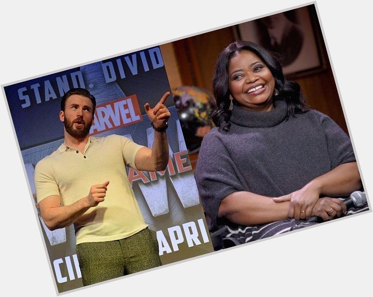Chris Evans Jokingly Called Out Octavia Spencer For Her Not So \"Happy\" Birthday Message 