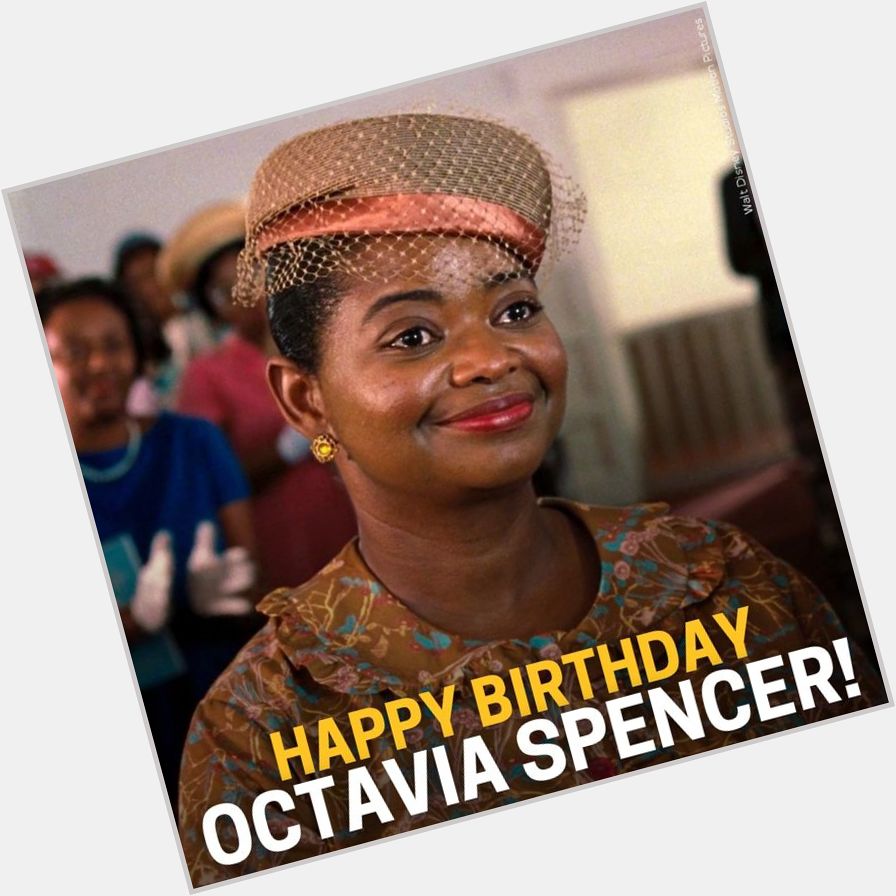 Octavia Spencer turns 53 today. Happy birthday! 