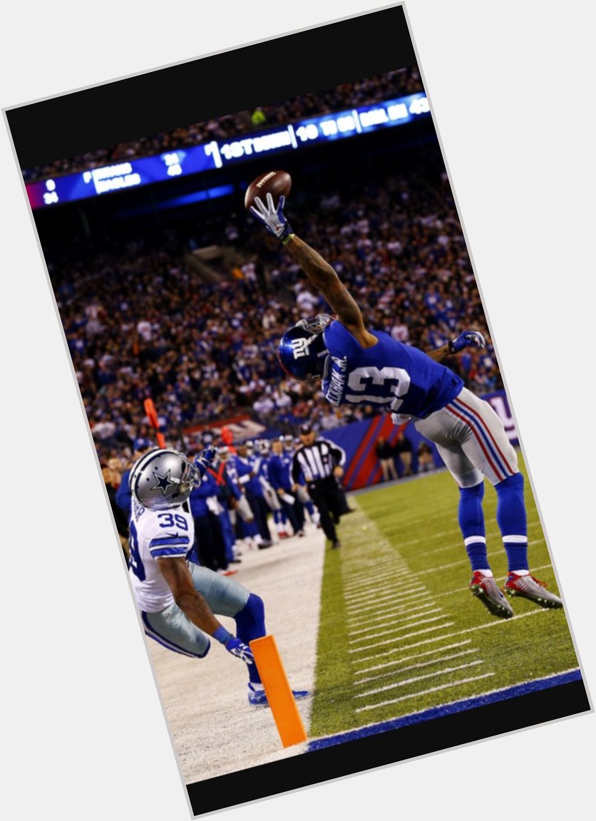Happy Birthday to my role model, my idol...i think both words mean the same?! Odell Beckham Jr.         