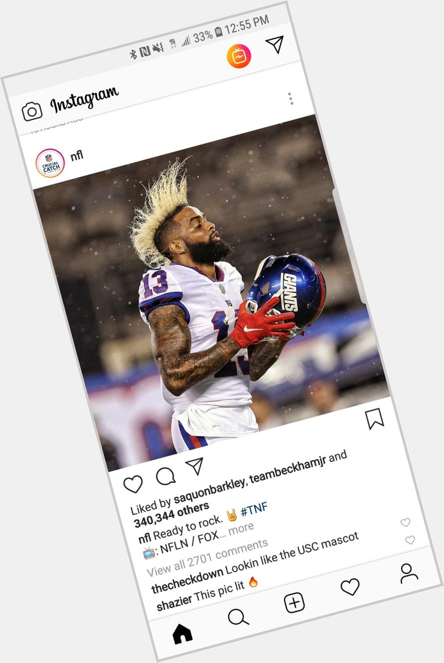 Happy Birthday odell beckham jr i  hope u live a very long life and u have a good career in the NFL 
