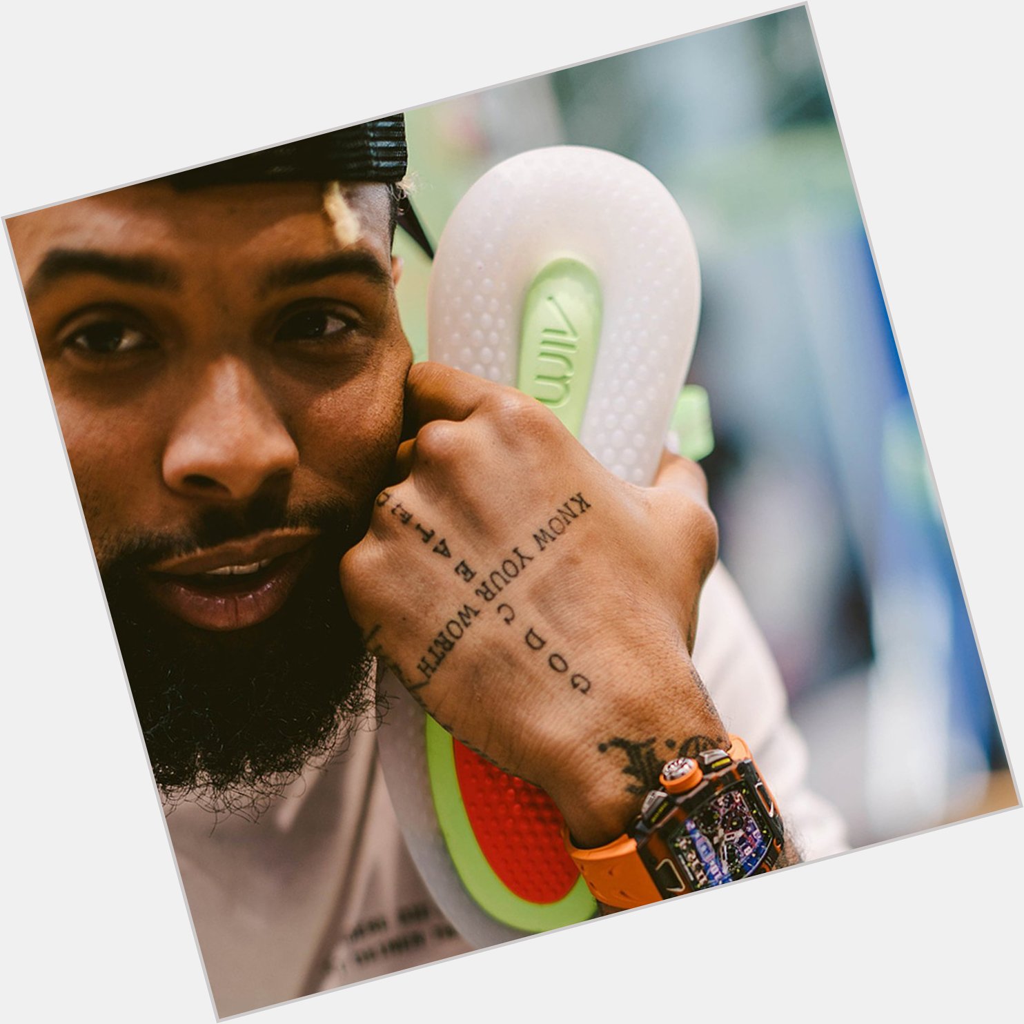 Happy 28th Birthday Where do you rank Odell Beckham Jr. in your list of elite sneakerheads? 