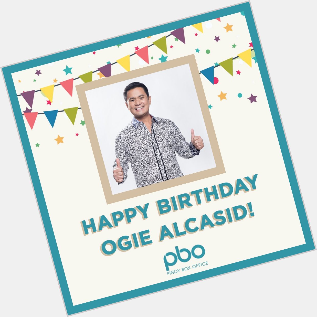 Happy Birthday Ogie Alcasid! Wishing you an amazing day and prosperous year ahead!  
