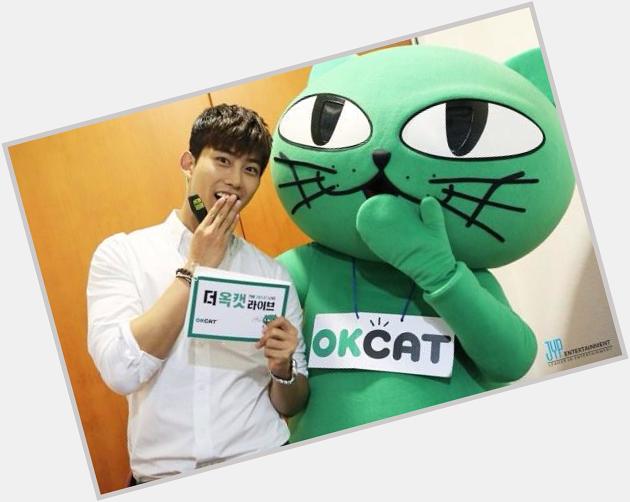 The manly and CEO of OkCat Happy birthday Ok Taecyeon    