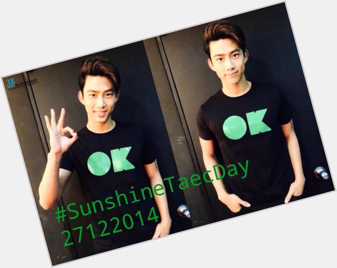My the one and only handsome bias, Mr. Ok Taecyeon. Happy birthday!  
