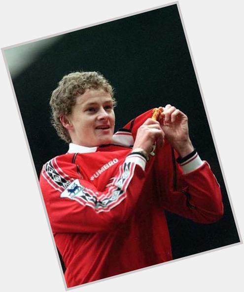 Happy birthday to our baby faced assassin ! Ole  Gunnar Solskjaer 