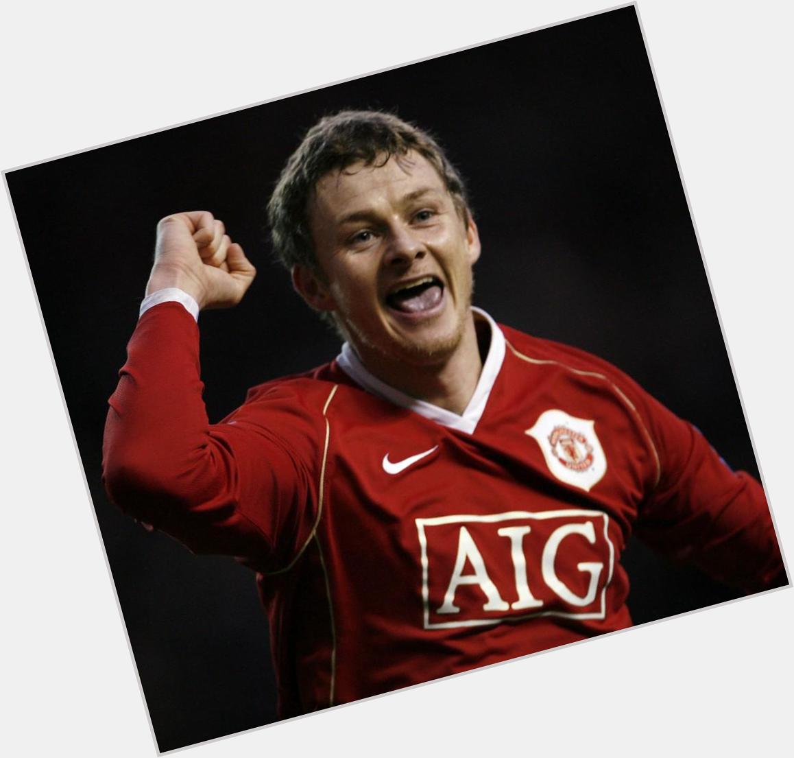 Happy 42nd birthday to Ole Gunnar Solskjær. The striker scored 91 Premier League goals in his time at Man United. 