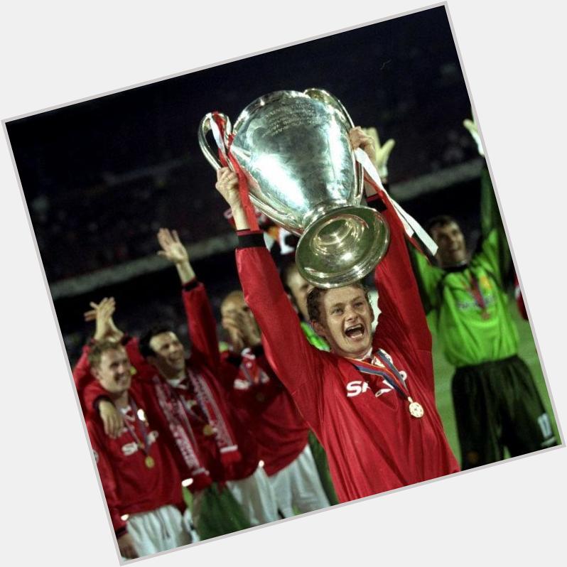 Happy 42nd Birthday, Ole Gunnar Solskjaer! 366 apps, 126 goals, 6 EPL Titles, 2 FA Cup\s, 1 UCL Tittles 
