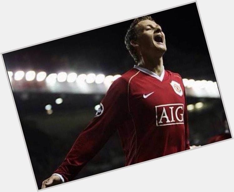 Happy 42nd birthday to Ole Gunnar Solskjaer! One of my all time favourites   