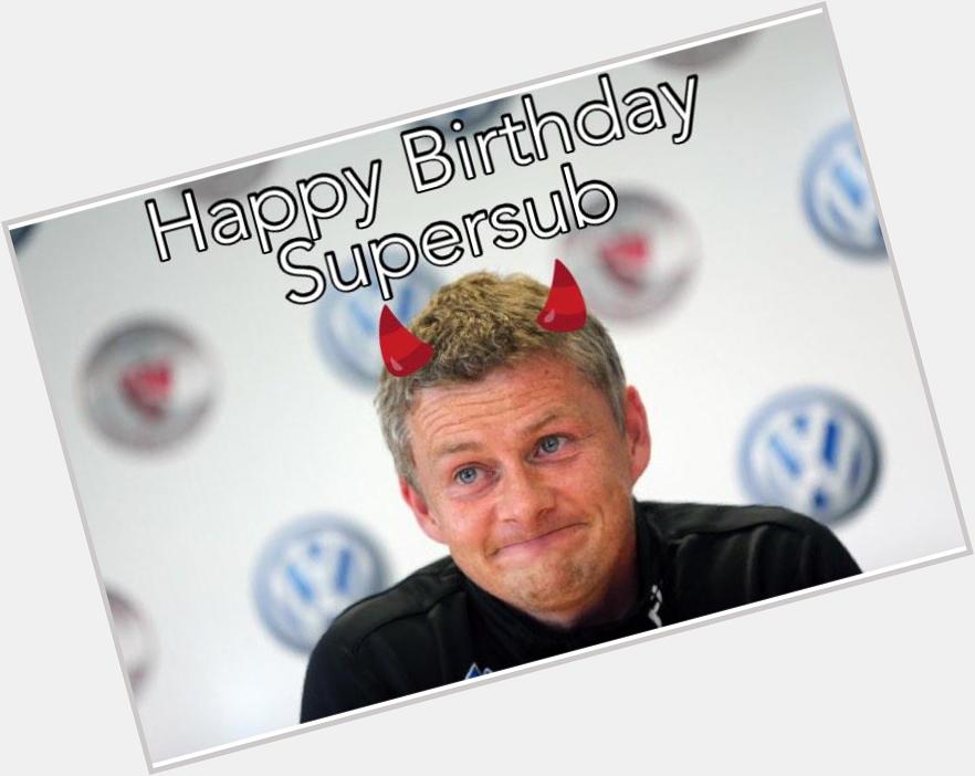 Happy Birthday to Ole Gunnar Solskjaer - childhood crushes never fade... 
