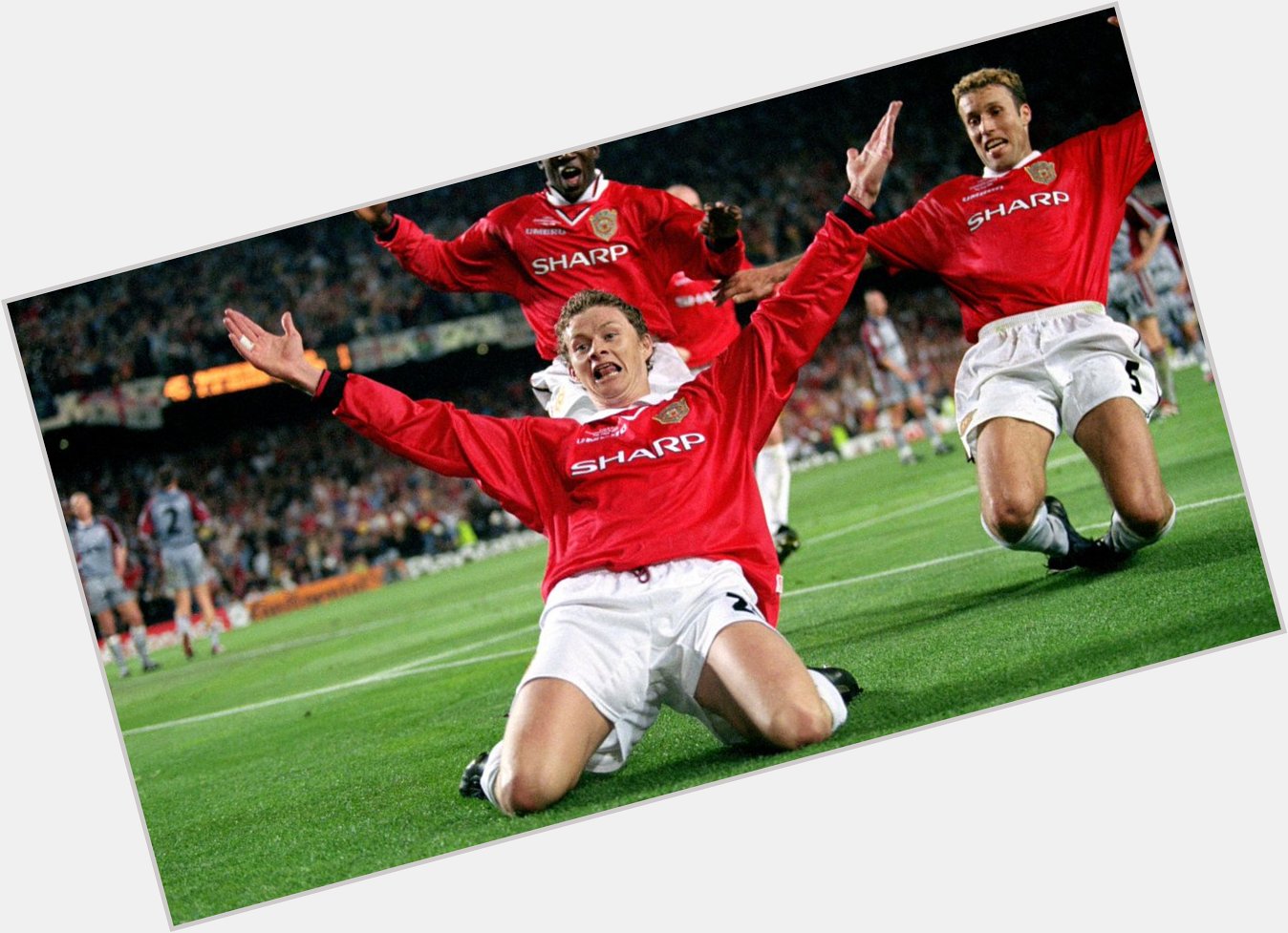 Happy Birthday to the legend Ole Gunnar Solskjaer. Best birthday present today was winning the cup  