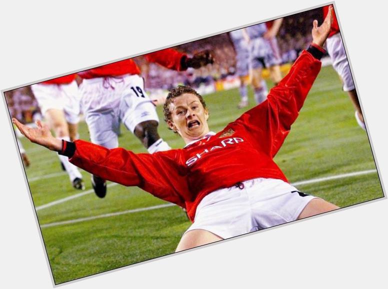 Happy birthday Ole Gunnar Solskjær. Loved this guy. 