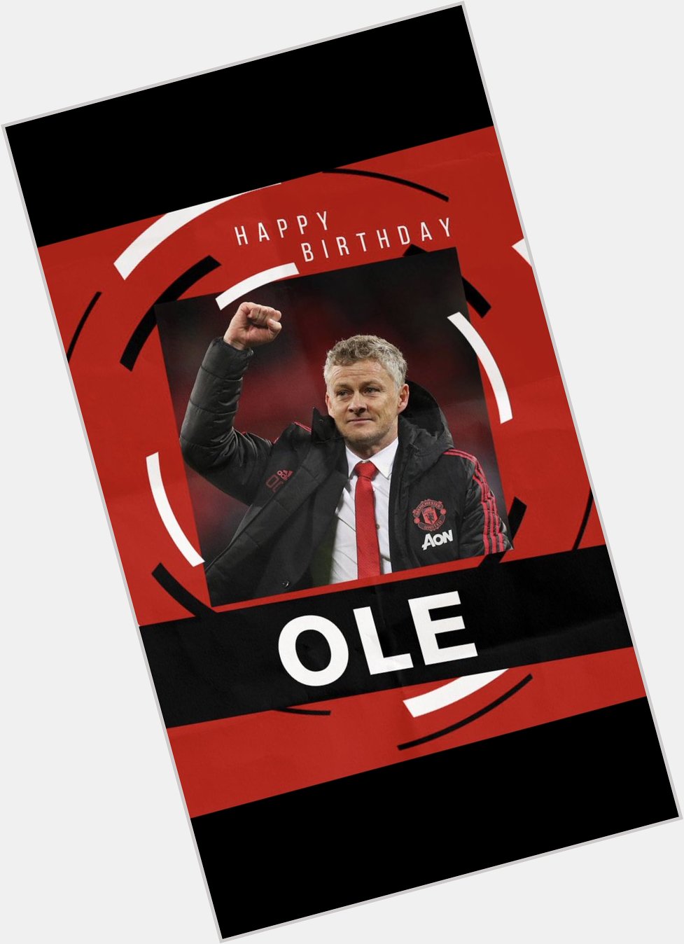 Happy 46th birthday to this legend Ole Gunnar Solskjaer            