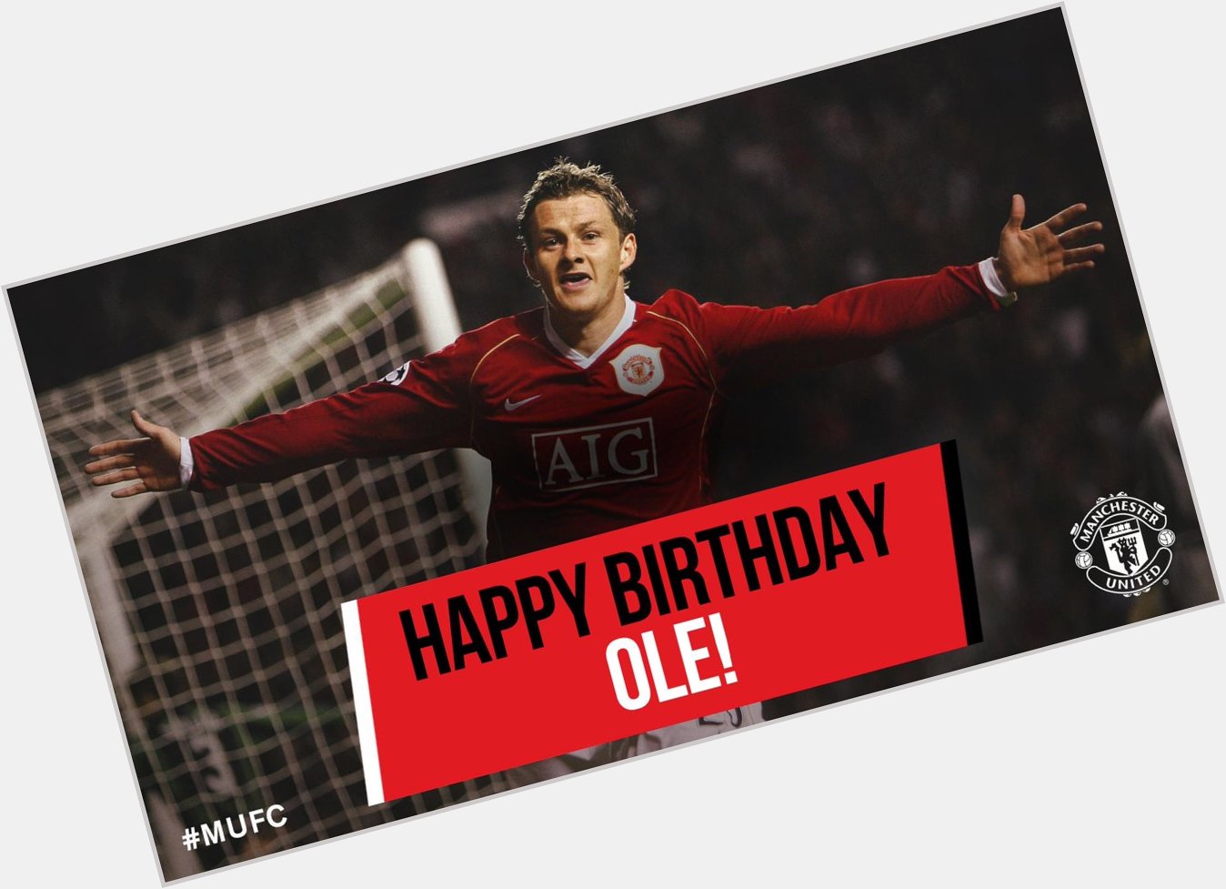 Happy birthday to legend Ole Gunnar Solskjaer! 