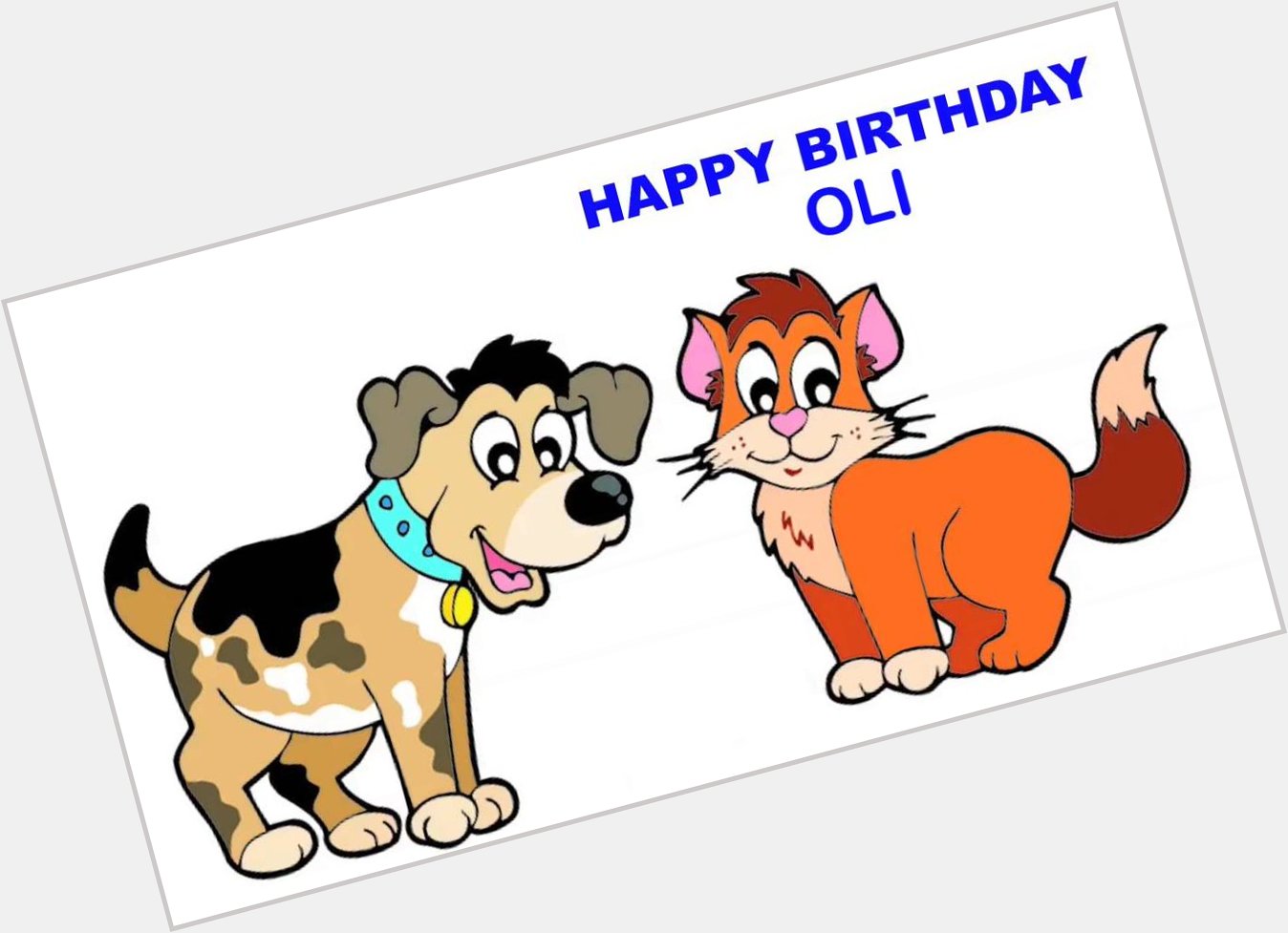      Happy birthday Oli  