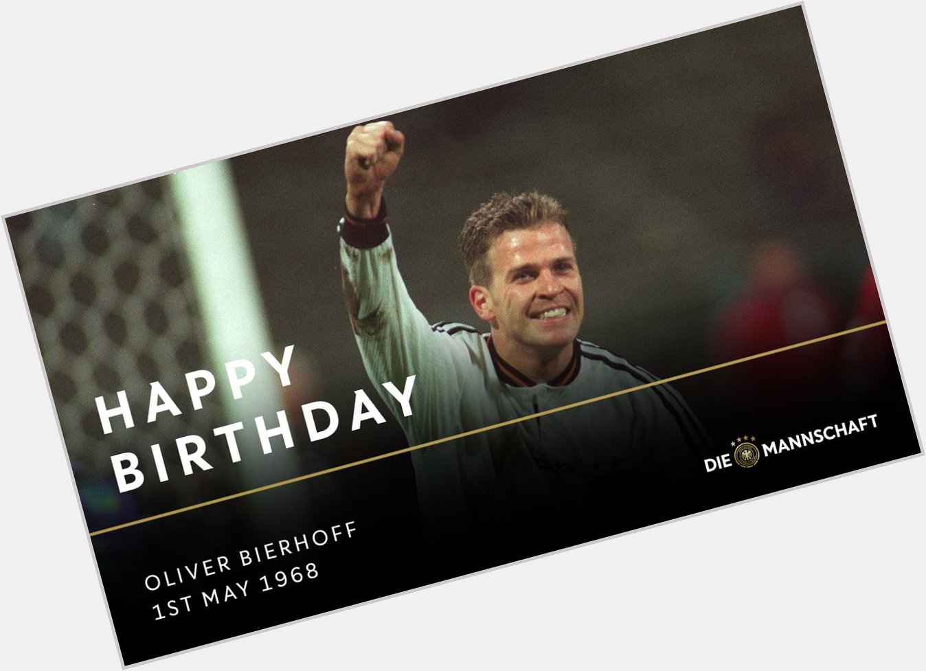 DFB_Team_EN: Happy 50th Birthday to our 1996 golden goal hero, Oliver      