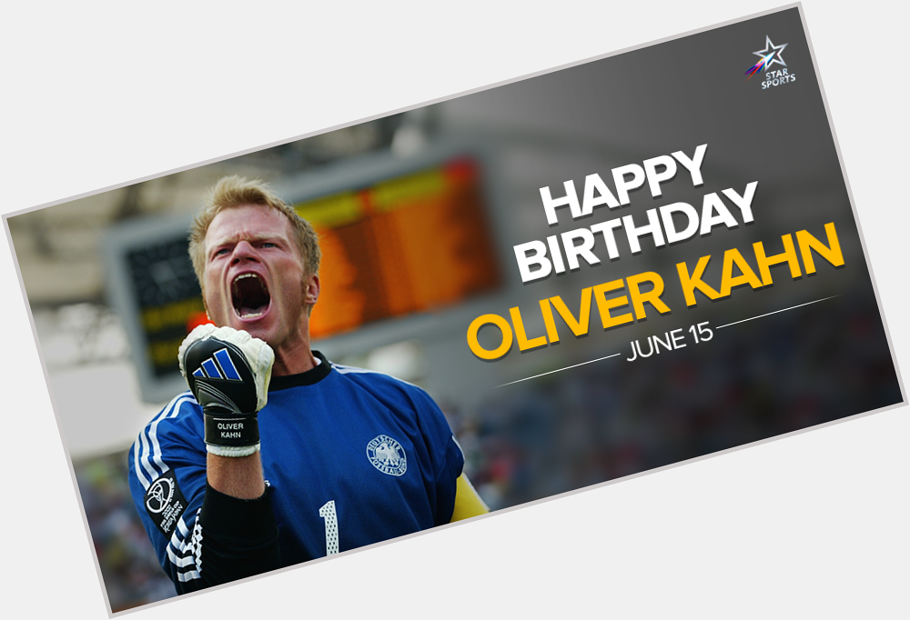 Former Germany ( captain Oliver Kahn turns 46 today. Here\s wishing the legend a happy birthday! 