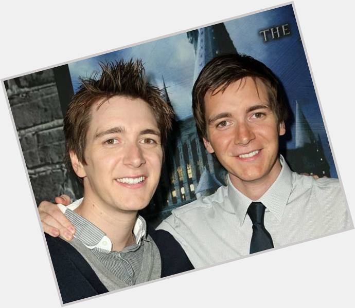 Happy birthday James and Oliver Phelps our eternal twins Weasley 