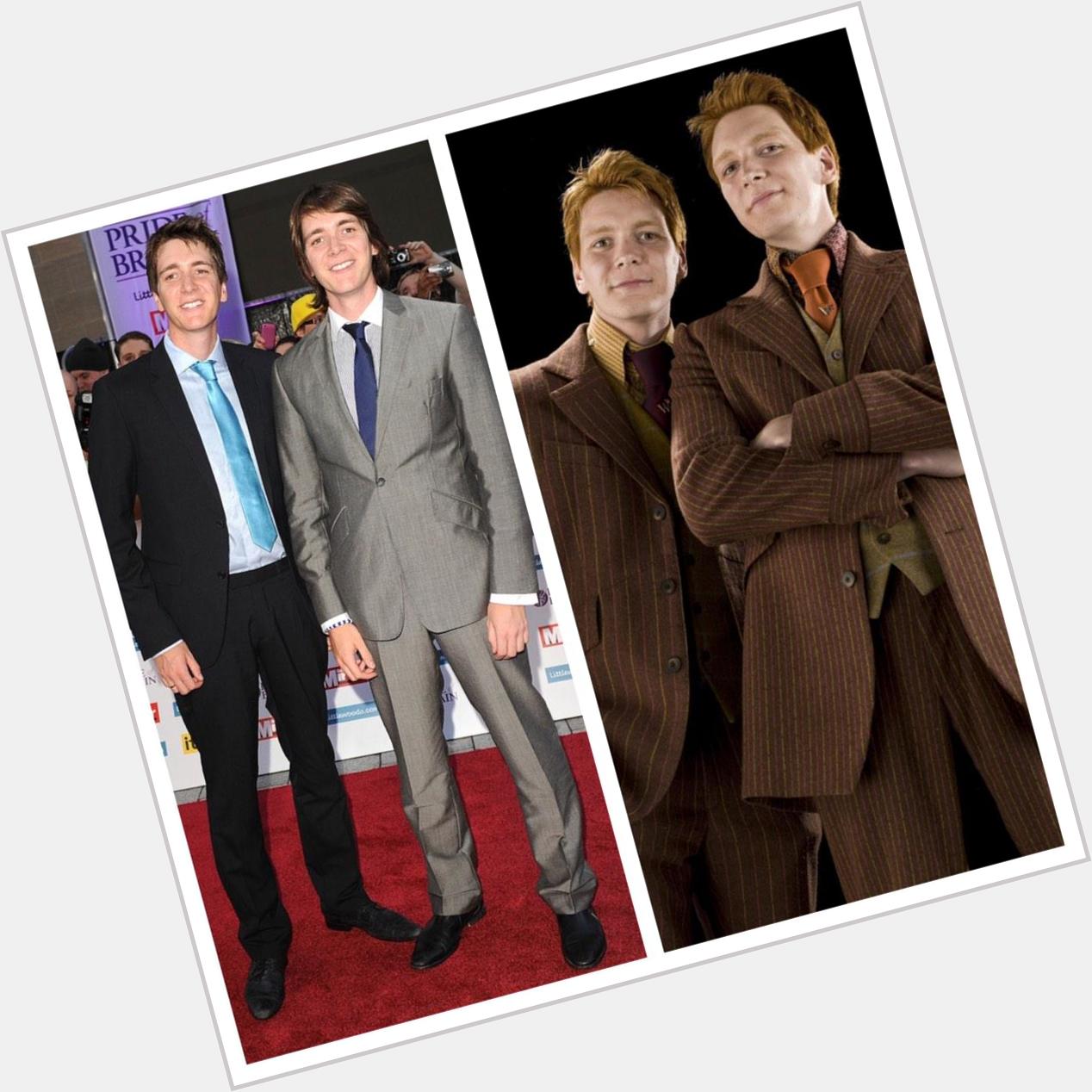 Feb. 25: Happy Birthday, James and Oliver Phelps! They played Fred and George Weasley in the films. 