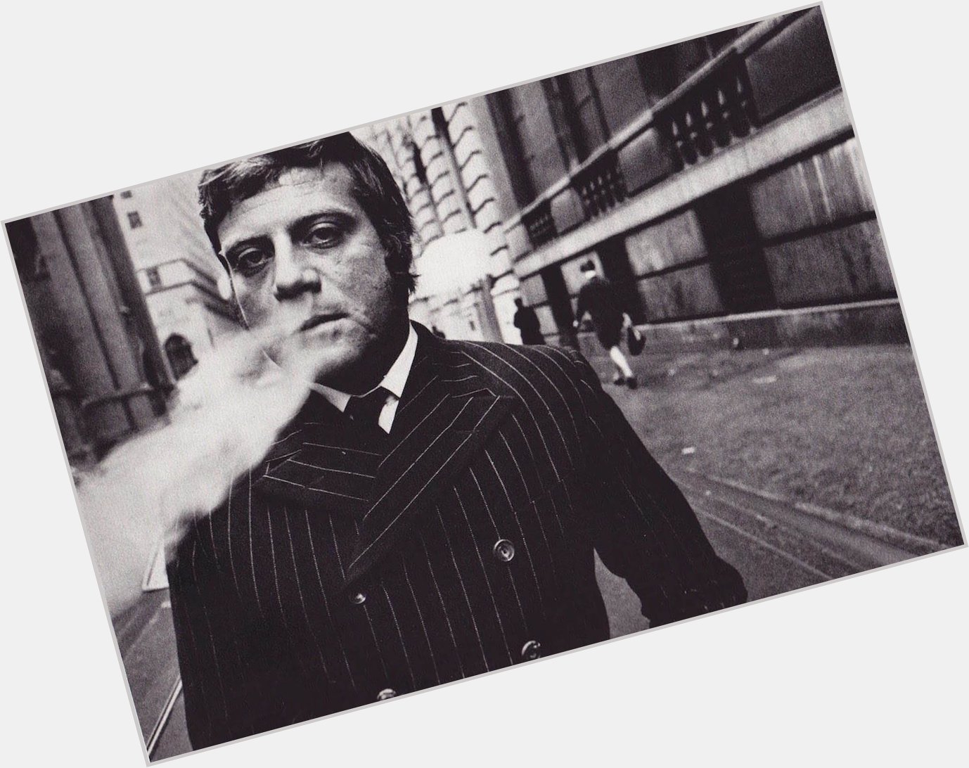 Happy birthday, Oliver Reed! Hey, Ollie, do you smoke after sex? Dunno, luv, I ve never checked. 