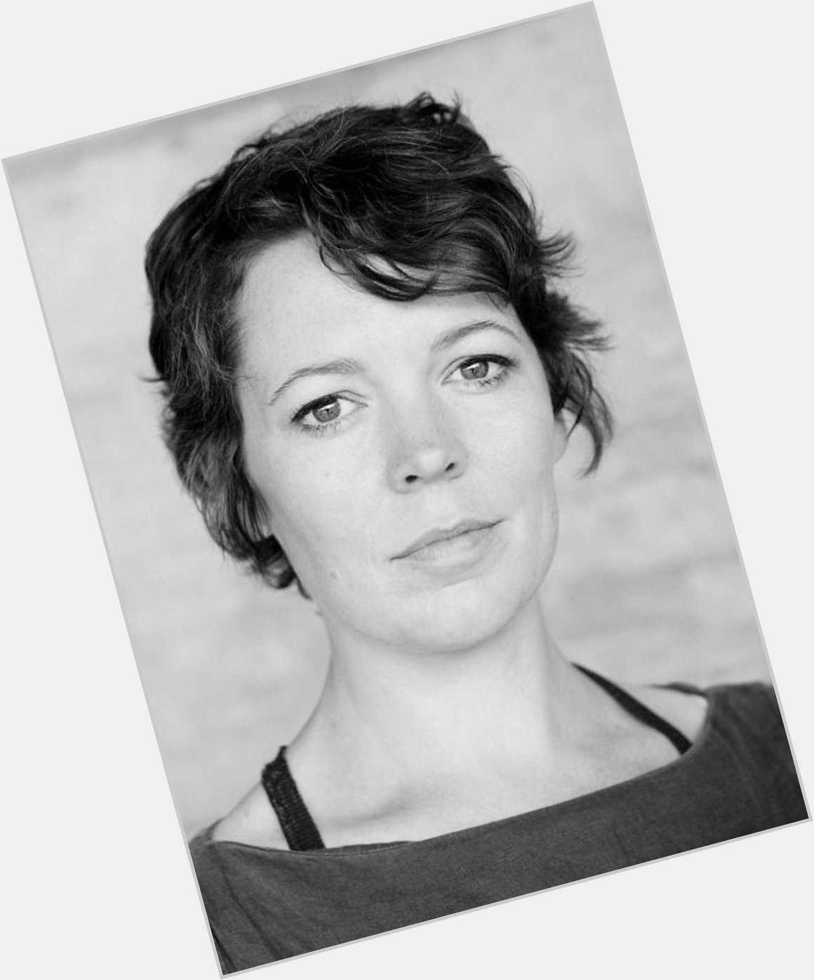 Happy birthday to this beautiful and talented lady. literally a queen, Olivia Colman.  