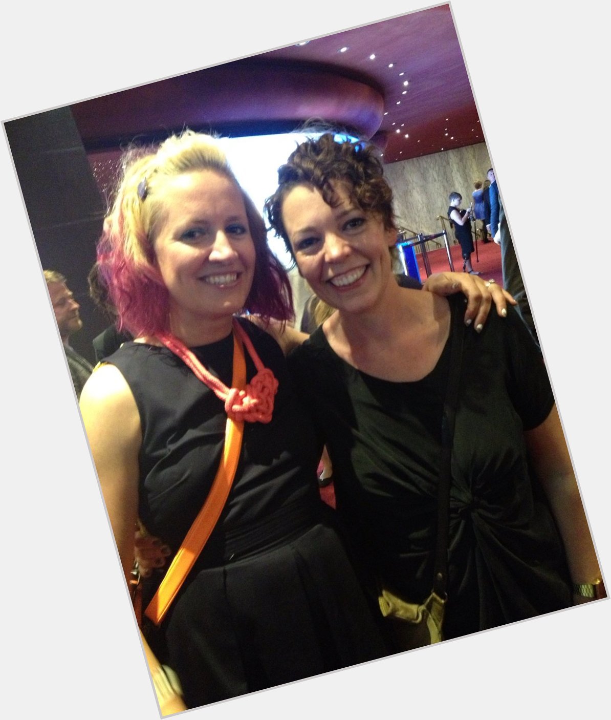Happy birthday Olivia Colman!! It was an absolute pleasure to meet her back in 2013!! 