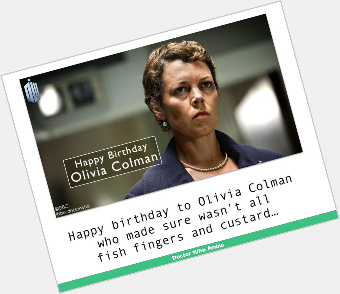 Happy Birthday Olivia Colman   
