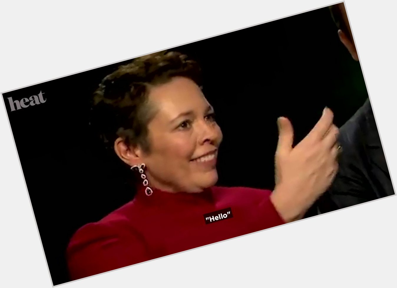 16 seconds of Olivia Colman being a chaotic joy to bless your timelines Happy Birthday to my Queen 