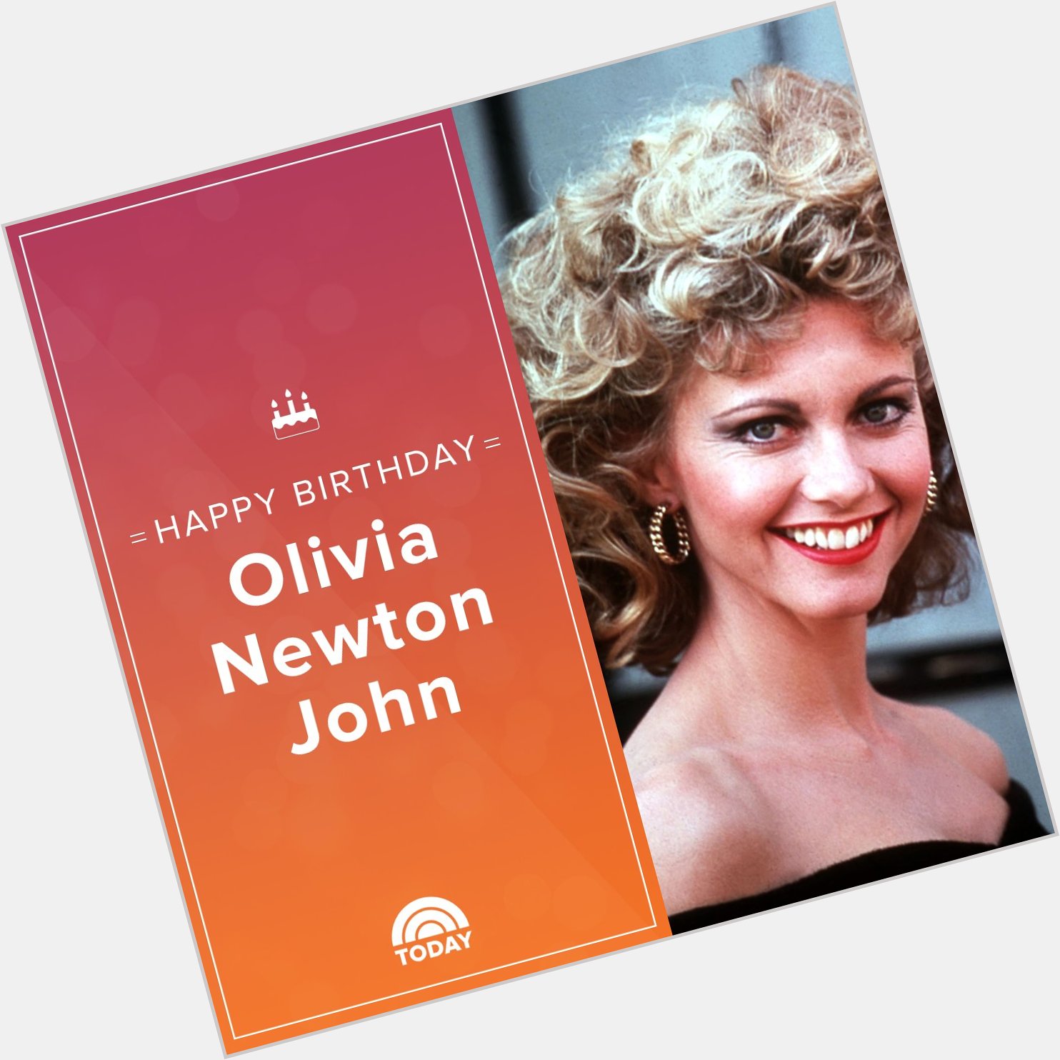 Happy 70th birthday, Olivia Newton-John! 