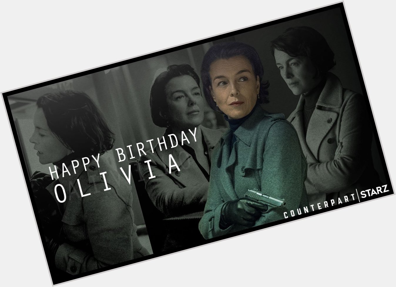 Agents, join us in wishing Olivia Williams a very happy birthday. 