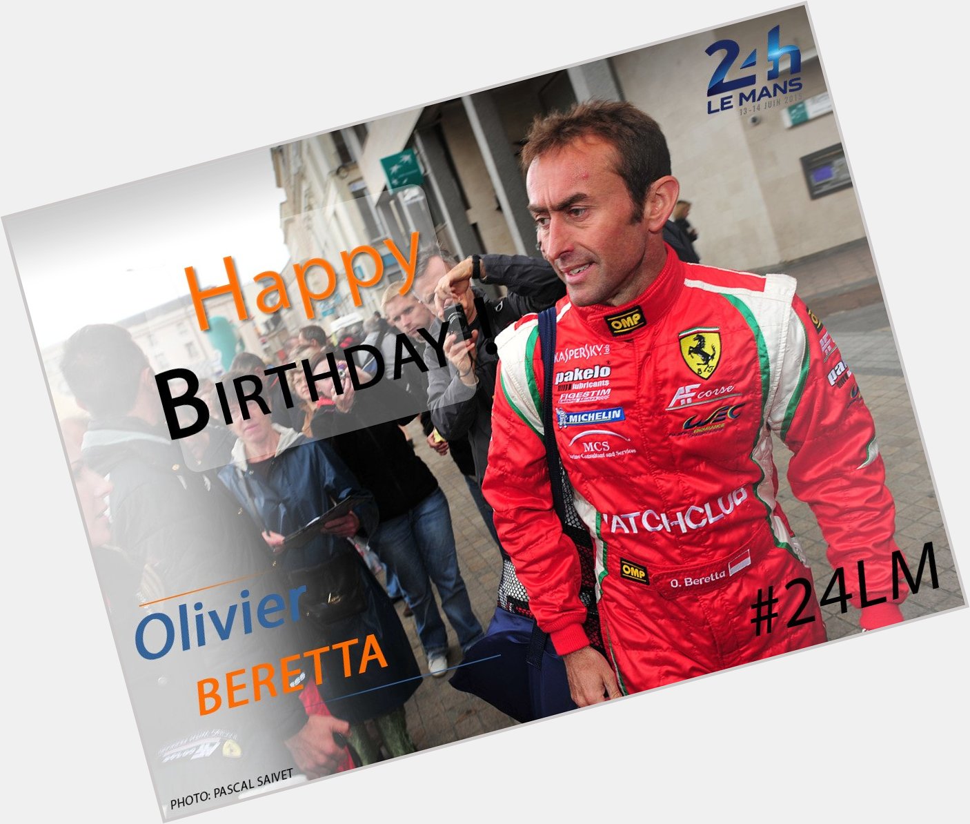 Happy Birthday to Olivier Beretta. We wish you joy and success. See you son 