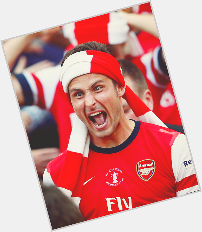 Happy 28th Birthday Olivier Giroud! Best wishes. Long live Olii and Get Well Soon. 