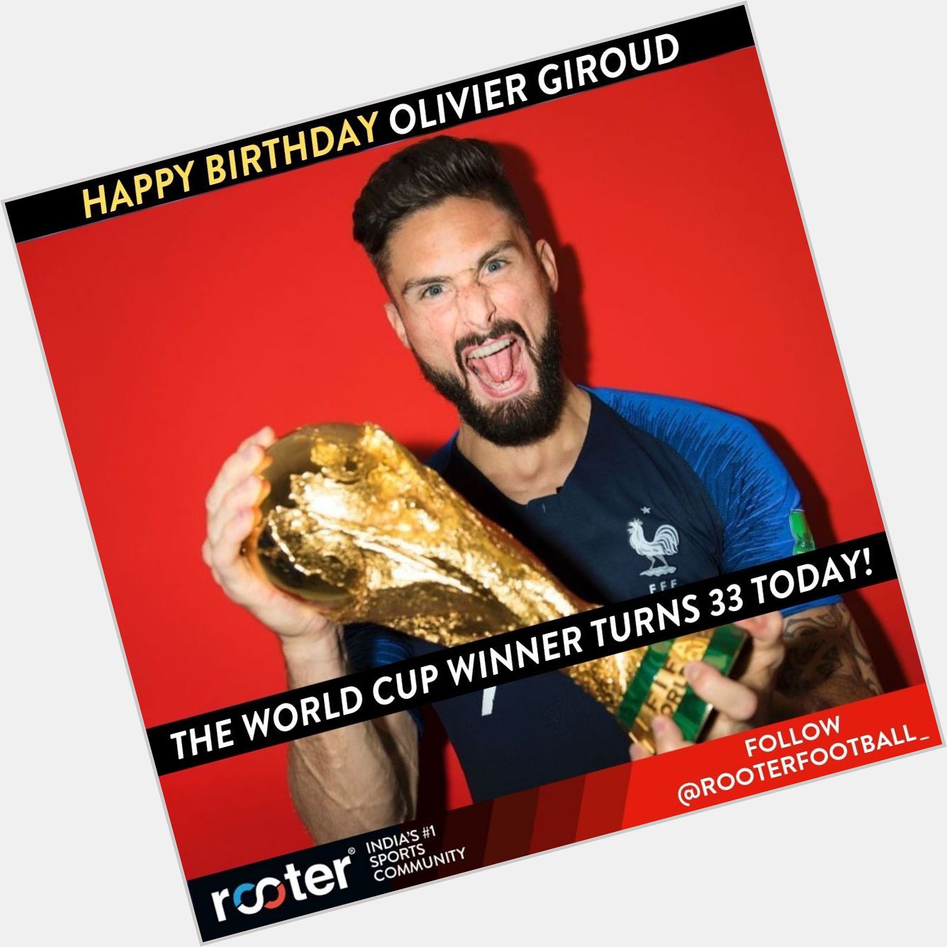 Happy Birthday, Olivier Giroud! 
